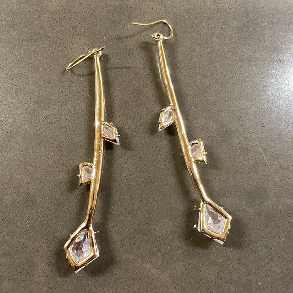 Alexis Bittar Crystal Earrings - Picture 2 of 2